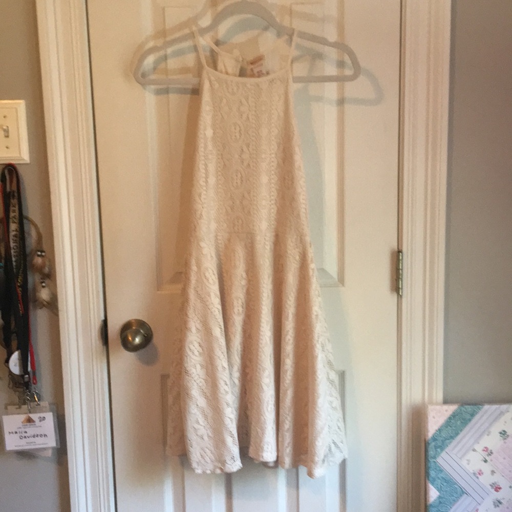 Mossimo off-white lace dress